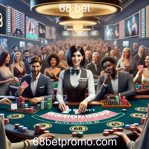 A Experiência do Live Casino na 68 Bet: Jogue com Dealers Reais